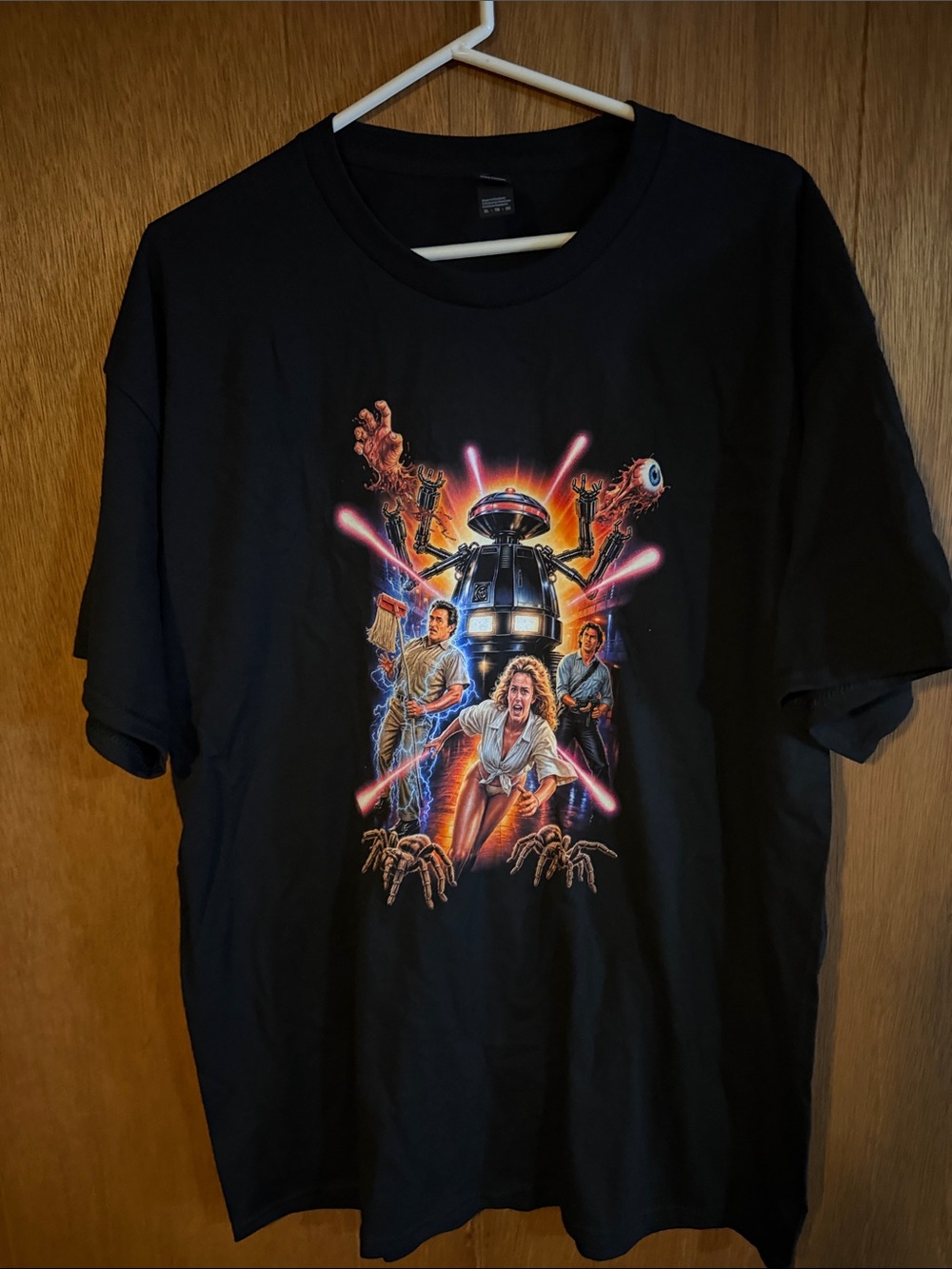 Zobie Fright Black Chopping Mall Horror T-Shirt